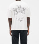 Tricou REPRESENT, Hand Drawn Thoroughbred Dogs, Alb