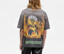 TRICOU REPRESENT X Iron Maiden Number Of Beast T-Shirt,Oversized Fit