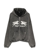 Hanorac REPRESENT, Represent Pegasus Zip-fastening Hoodie