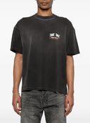 Tricou Represent, 24 Hour Service graphic T-shirt, Negru