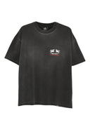 Tricou Represent, 24 Hour Service graphic T-shirt, Negru