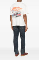 Tricou Represent, 24 Hour Service graphic T-shirt, White
