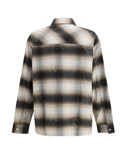 Camasa REPRESENT, initial-motif flannel shirt