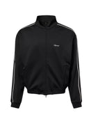 Jacheta REPRESENT, Logo-Embroidered Jersey Track Top