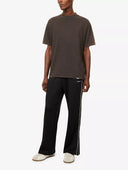 Pantaloni REPRESENT, Taped-Trim Embroidered Jersey Track Pants