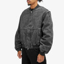 Geaca Represent, Inset Sleeve Bomber, Grey