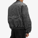 Geaca Represent, Inset Sleeve Bomber, Grey