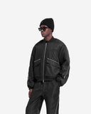 Geaca REPRESENT, Zip Back Bomber, Black