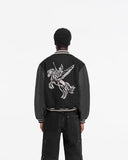 Jacheta Represent, Mascot Wool Varsity, Black