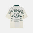 Camasa REPRESENT,Antique White Crest shirt