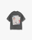 Tricou REPRESENT,  Question Your Innocence, Grey,Oversized Fit