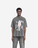 Tricou REPRESENT,  Question Your Innocence, Grey,Oversized Fit