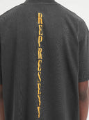 Tricou Represent, Reborn Print, MLM434444, Regular Fit