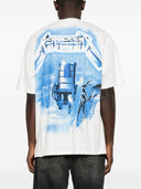 Tricou REPRESENT, x Metallica Ride The Lightning T-shirt White, Regular Fit