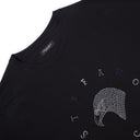Tricou STEFANO RICCI, Model Clasic, Insertie Logo, Black
