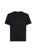 Tricou STEFANO RICCI, Isertie Logo, Black, Clasic