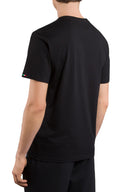 Tricou STEFANO RICCI, Isertie Logo, Black, Clasic