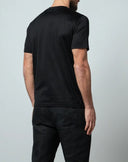 Tricou STEFANO RICCI, Logo Insert, Black