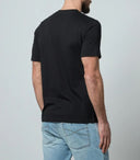Tricou STEFANO RICCI, Logo Brodat, Black