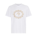 Tricou STEFANO RICCI, Logo Brodat, White