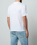 Tricou STEFANO RICCI, Logo Brodat, White