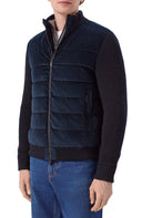 Jacheta MOORER, Navy blue jacket, Classic design
