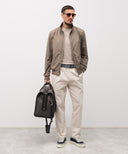 Jacheta MOORER, Brown jacket MANETTI