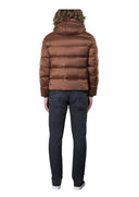 Geaca MOORER, Puffer, Quilted, Whisky