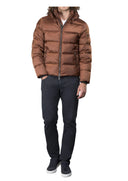Geaca MOORER, Puffer, Quilted, Whisky