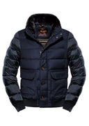 Geaca MOORER, Boomer, Wool, Bleumarin