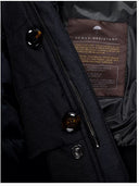 Geaca MOORER, Boomer, Wool, Bleumarin