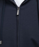 Hanorac MOORER, Blue sports jacket MATTHEW FELPA
