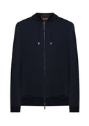 Hanorac MOORER, Blue sports jacket MATTHEW FELPA
