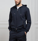 Hanorac MOORER, Blue sports jacket MATTHEW FELPA