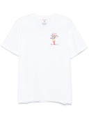 Tricou Casablanca, Rainbow Print, White