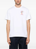 Tricou Casablanca, Rainbow Print, White