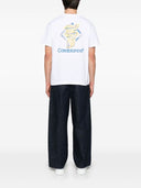 Tricou Casablanca, Statue Back Print, White