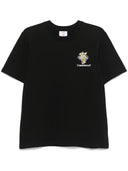 Tricou Casablanca, Statue Print, Black
