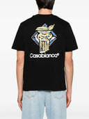 Tricou Casablanca, Statue Print, Black