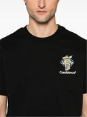 Tricou Casablanca, Statue Print, Black