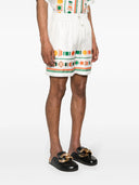 Pantaloni scurti Casablanca, Playful Eagle Print