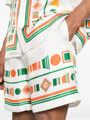 Pantaloni scurti Casablanca, Playful Eagle Print