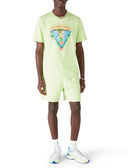 Bermude CASABLANCA, Innocence Triangle Sweatshorts, Green