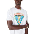 Tricou CASABLANCA, Innocence Triangle Short Sleeve T‑Shirt, White