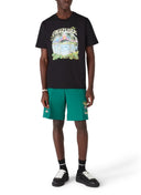 Tricou CASABLANCA, Volcano Short Sleeve T‑Shirt, Black