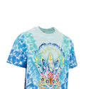Tricou CASABLANCA, 'Surf Lotus' print Tie-Dye T-shirt