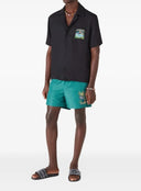 Short CASABLANCA, embroidered swim shorts