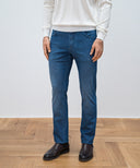 BLUGI STEFANO RICCI, Eagle Head, Slim Fit, Blue