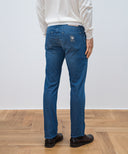 BLUGI STEFANO RICCI, Eagle Head, Slim Fit, Blue