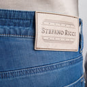 BLUGI STEFANO RICCI, Eagle Head, Blend Tapered,  Blue